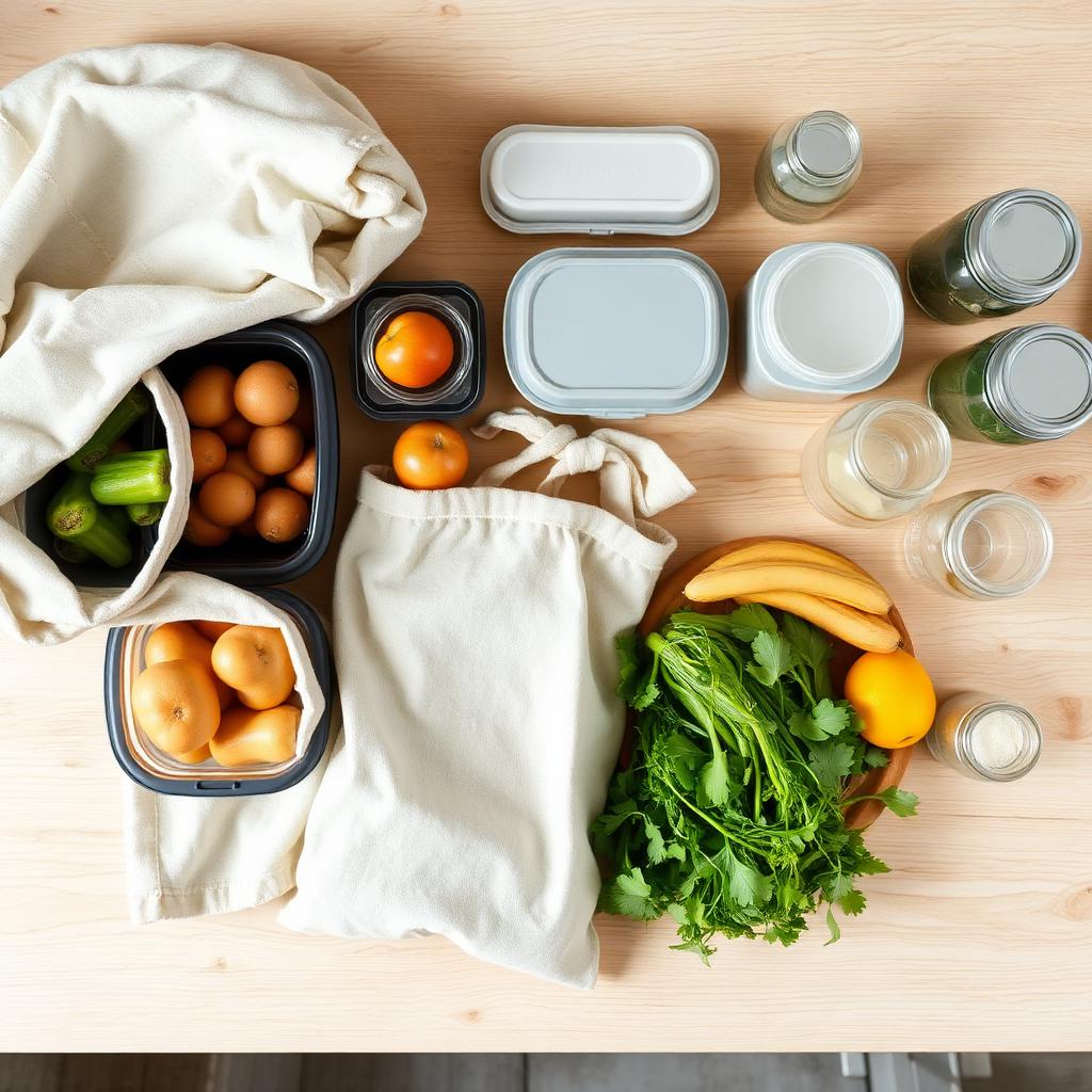 Kit zéro déchet pour les courses